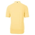 thumbnail image 3 of Men's Cutter & Buck Gold Pittsburgh Steelers Throwback Logo Virtue Eco Pique Stripe Recycled Polo, 3 of 3