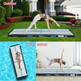thumbnail image 7 of Fbsport Inflatable Gymnastic Mat Carbon Fiber Mat Floor 16ft Air Track 4" Tumbling Mat with Pump, 7 of 7