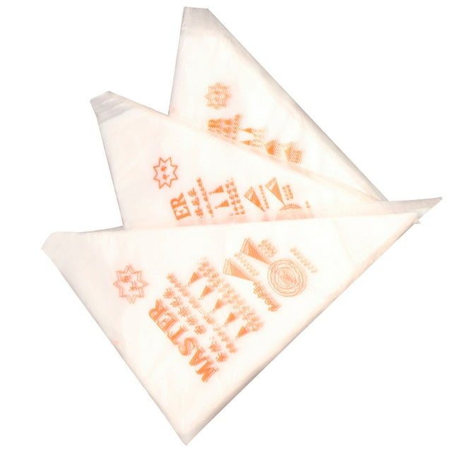 PACK Icing Small Disposable of P Thick 100PCS Piping Bag 1 astry Size Pack Tools & Home Improvement
