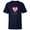 Navy, variant on Disney Aristocats Duchess and Marie Mothers Day - Short Sleeve T-Shirt for Kids - Customized-White