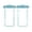 Light Blue, variant on Ettsollp 2Pcs Waterproof Phone Bags Design Large Capacity Transparent Universal Underwater Clear Cellphone Protector Dry Bags