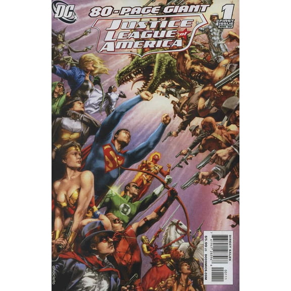 Justice League of America 80-Page Giant #1 VF ; DC Comic Book