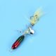 thumbnail image 4 of 4X Senuelo de Pesca Cebo Hilandero de Fundicion Largo Helice de Doble Cola Trucha Carpa Bagre Senuelos de Pesca de Hielo Artificial 10G, 4 of 5