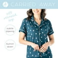 thumbnail image 3 of Hello Mello Carried Away Lounge Top and Shorts, 2-Piece Pajama Set, Carried Away Large/X-Large (Women's), 3 of 7