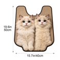 thumbnail image 3 of Diatomaceous Earth Toilet Cover Absorbent Bath Mat Non-Slip U-Shaped Toilet Rug Quick Dry Entryway Doormat for Bathroom Floor, 3 of 6