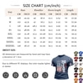 thumbnail image 2 of 1776-2026 USA 250 Years Men's Summer Short Sleeve T-Shirt Retro American Flag Print Casual Comfortable Tee For Men Daily Casual Outfits,Red,S, 2 of 4