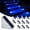 Blue Light, variant on Solar Step Lights, Solar Stair Lights Outdoor Waterproof IP67 Auto On Off,Solar Lights for Steps,Stair,Patio,Yard,Porch,Front Door,Sidewalk,Deck Decor