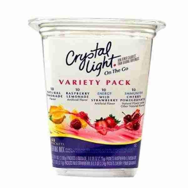 Crystal Light On the Go Pack 44 ct. 4 Flavors