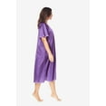thumbnail image 3 of Only Necessities Plus Size 2-Pack Short Silky Gown, 3 of 6