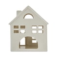 thumbnail image 2 of Ceramic Decorative House Christmas Tabletop Decoration, White, 8", by My Texas House, 2 of 4