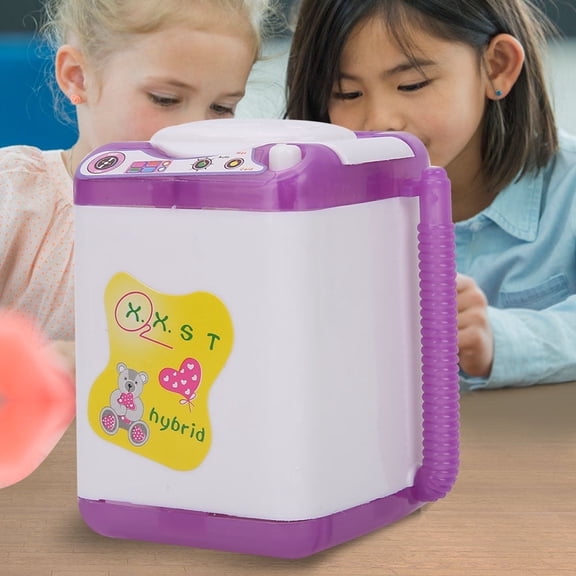 LIYJTK Simulation Furniture,Doll House Accessories Mini Washing Machine Toy Doll House Simulation Furniture,Dollhouse Mini Washing Machine
