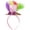 Mixed Color, variant on Halloween Mini Top Hat Headband Black Feathers Hair Hoops Bands Bow Bowknot Sequins Headpiece Hairband Women Mardi Gras Christmas Festival Parade Dress Up Birthday Party Accessories