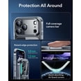 thumbnail image 3 of Funda ESR para iPhone 17 Pro Max transparente, MagSafe, a prueba de golpes, 3 of 7