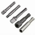 thumbnail image 4 of 5Pcs Sds Plus 1/4" 3/8" 1/2" Screwdriver Bit Hammer Drill Bit Accessories, 4 of 6
