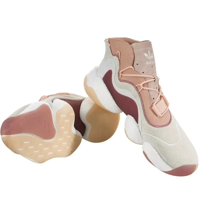 Adi - das Crazy BYW I EE Men's Size 10 Athletic Fashion Shoes White /cantaloupe