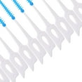 thumbnail image 2 of Dental care toothpick, Interdental toothpick, 80pcs/set Fashionable Disposable Toothpicks Soft Interdental Brushes Dental Oral Care Tools, 2 of 9