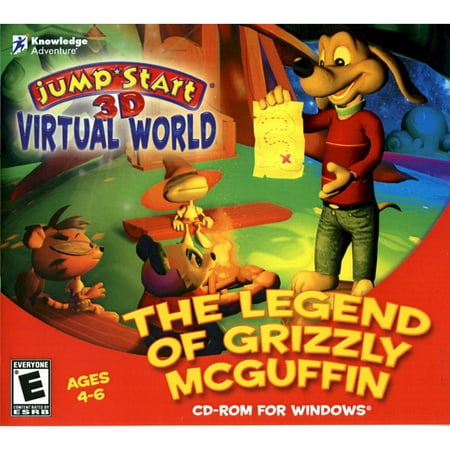 JumpStart 3D Virtual World: The Legend of Grizzly (Best 3d Virtual Worlds)