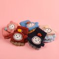 thumbnail image 4 of Likimi Toddler Kids Boys Girls Fingerless Gloves Cartoon Print Thick Comfortable Thermal Gloves Fall Winter Gloves Size 1-3 Years, 4 of 4