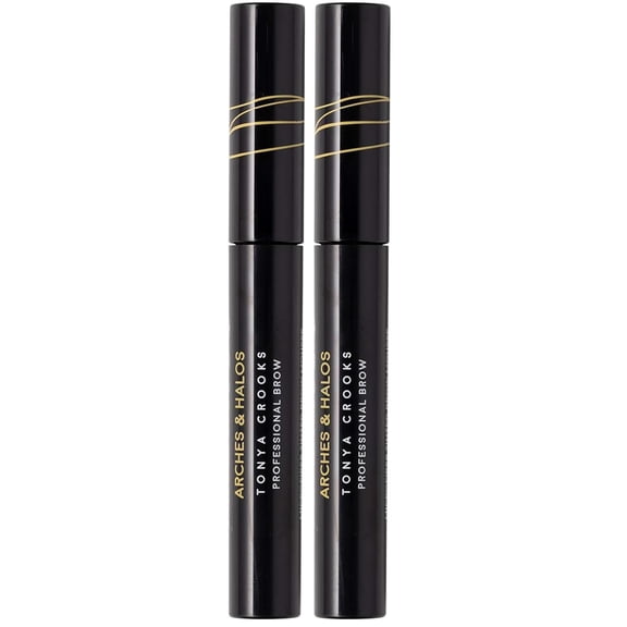 Mousse para cejas teñidas Arches & Halos, color carbón altamente pigmentado