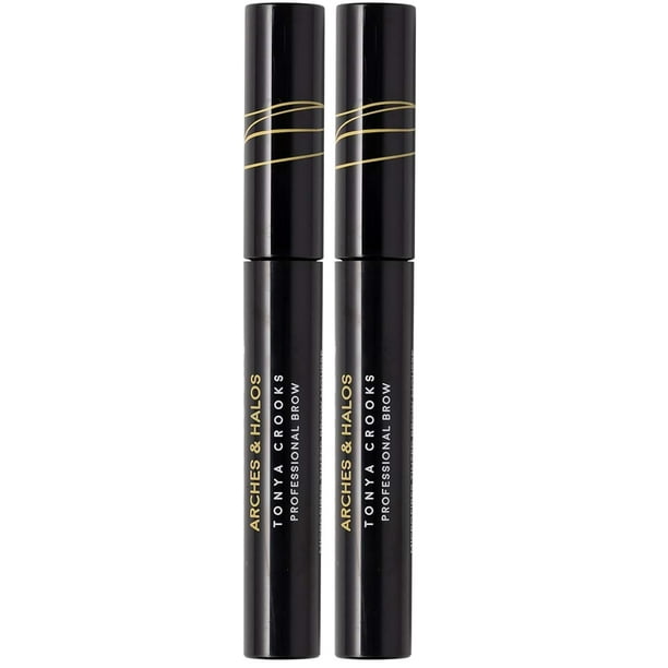 Mousse para cejas teñidas Arches & Halos, color carbón altamente pigmentado