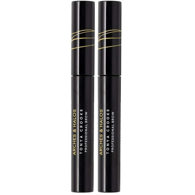 Mousse para cejas teñidas Arches & Halos, color carbón altamente pigmentado