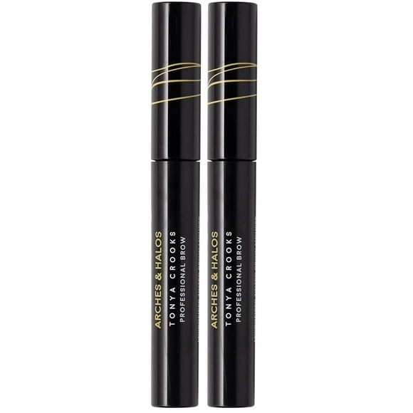 Mousse para cejas teñidas Arches & Halos, color carbón altamente pigmentado