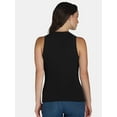 thumbnail image 3 of Free Assembly Women’s Scallop Trim Sleeveless Sweater, Lightweight, Sizes XS-XXL, 3 of 5
