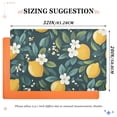 thumbnail image 6 of Yayeee Doormat for Indoor Entrance 32" x 20" Non Slippery Floor Rug, Yellow Lemons, 6 of 8