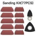 thumbnail image 2 of Fznkrag 77 pcs Sanding Pad,Mouse Detail Sandpaper, Sander Pads Assorted Mouse Sandpaper Sanding Sheets for Sanding Machine Mouse Detail Sander, 2 of 11