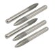 thumbnail image 1 of Mango de 1/4" de Diámetro 6mm Punta Diamante Taladro de Metal Molienda de Cabezal Cónica Montado Punta Cabezal 5pcs, 1 of 3