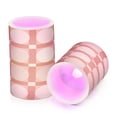 thumbnail image 7 of Yayeee Flameless Candles with Remote Flickering Battery Operated Multi Color Changing, Beige Geometric, 7 of 7