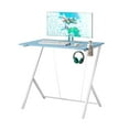 thumbnail image 2 of Techni Mobili Computer Desk for Kids with Headphone and Cup Holder, Blue RTA-K250D-BL, 2 of 8