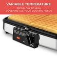 thumbnail image 2 of BLACK+DECKER 3-in-1 Waffle Maker with Nonstick Reversible Plates, Stainless Steel, G48TD, 2 of 4
