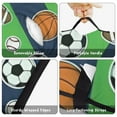 thumbnail image 6 of Green Striped Sports Balls Pattern Toddler Nap Mats for Kids Preschool,Sleeping Mat Bag or Kids,Toddler Sleeping Bag,Toddler Nap Mat or Daycare, 6 of 6