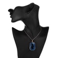 thumbnail image 3 of Fashionable Alloy Woman Resin Pendant Chain Necklace Female Jewelry Accessory Gift(C), 3 of 6