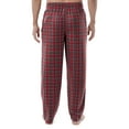 thumbnail image 6 of Fruit of the Loom Men's Holiday and Plaid Print Soft Microfleece Pajama Pant 2-Pack Bundle, 6 of 15