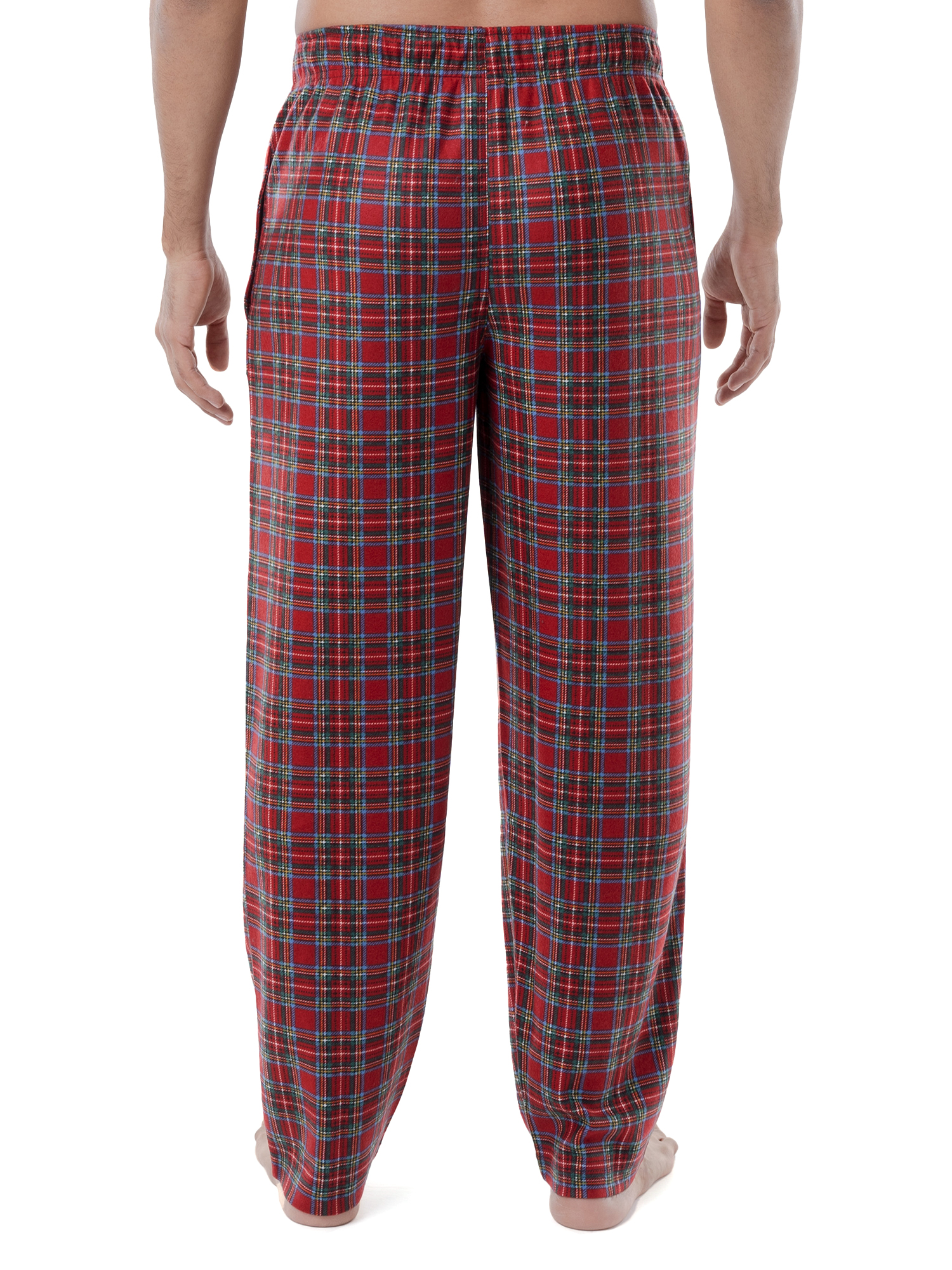 Fruit of the Loom Men's Holiday and Plaid Print Soft Microfleece Pajama Pant 2-Pack Bundle - image 6 of 15