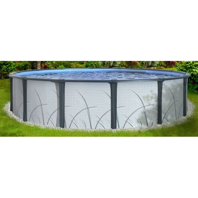 Lake Effect Riverbank II 15' x 52" Round Above Ground Pool Kit