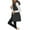 Dark Gray, variant on Women Down Vest Waistcoat Solid Color Stand Collar Sleeveless Zipper Jacket Autumn Winter Casual Warm Outerwear (Blue, L)