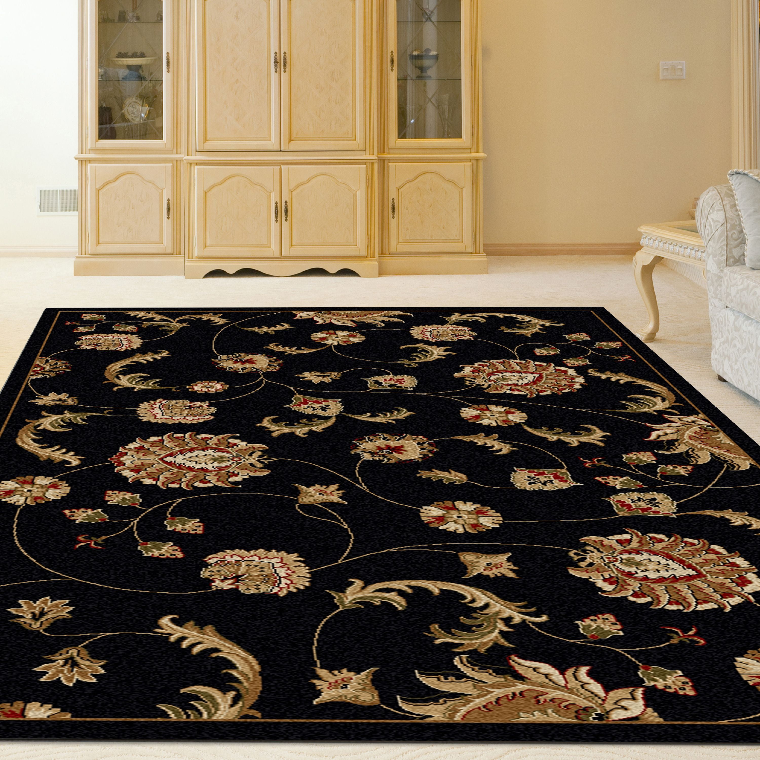 Radici USA Como 1835 Area Rug Black