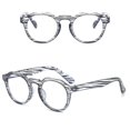 thumbnail image 2 of Irregular Fashion Anti-blue Light Flat Mirror Retro Multicolor Full Frame Glass, 2 of 2