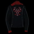 thumbnail image 5 of NexGen SH1939 Women's 'Reflective Tribal' Red and Black 3/4 Textile Vented Jacket Large, 5 of 10