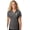 Iron Grey, variant on Womens Bowling Ball with 3 Pins Polo Shirt, 3XL Atomic Blue
