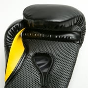 Everlast ProStyle Elite v2 Training Boxing Gloves, 16oz, Black