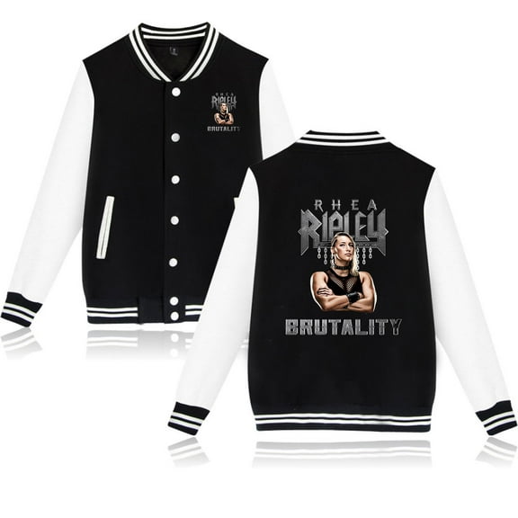 Rhea Ripley baseball fashionable long sleeved baseball style casual jacket suitable for both men and women