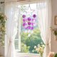 thumbnail image 4 of Star And Seashell Wind Chime Ornaments Woven Dreamcatcher Decorations, 4 of 7