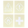 thumbnail image 2 of Parent Stencil SKU Safety Four Piece Set, 2 of 3