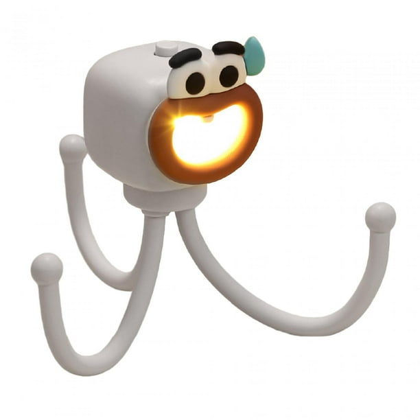 Lámpara de noche LED con forma de animal marino para la habitación de los niños, ideal para la alimentación nocturna. Beige
