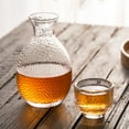 thumbnail image 2 of Glass Sake Bottle Sake Kettle Japanese Wine Decanter Japanese Sake Bottle Sake Tank, 2 of 9