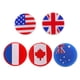 thumbnail image 2 of Amortiguador de vibraciones de de silicona con bandera nacional, 5 uds. 5 bandera mixta shamjiam Vibrador de la vibración del tenis, 2 of 5